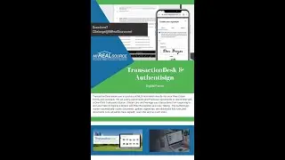 TransactionDesk and Authentisign With New Signing Features Class Held 4 02 2025