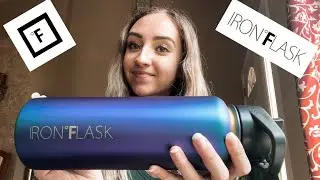 IronFlask Water bottle Unboxing! // Lmarie