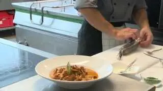 Kochtipp Schwammerlgulasch mit Serviettenkn&ouml;del