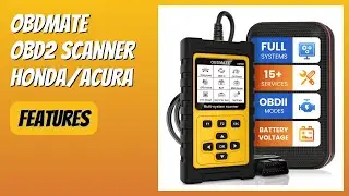 REVIEW (2025): OBDMATE OBD2 Scanner Honda/Acura. Features.