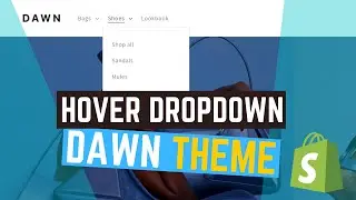 Add Hover Effect to Header Menu - Dawn Theme Shopify