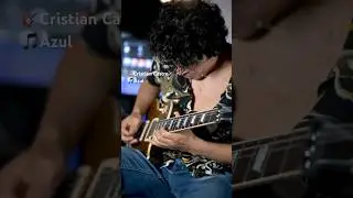 Cristian Castro - Azul (intro + guitar solo)