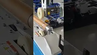 Fully automatic paper core cutting machine