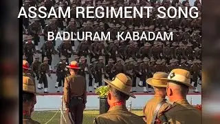 Assam Regiment song Badlu Ram kadam 🪖🦏🔥 #viral #indianarmy #assamregiment #armystatus 