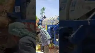 JP ZANDU HARAMBHA WHEAT THRESHER- DIESEL SAVIOUR ON MAHINDRA 575
