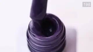Гель-лак Trendy Nails №198 (темно-фиолетовый, plush effect), 8 мл