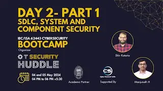 Учебный курс по кибербезопасности IEC/ISA 62443, День 2, Часть 1