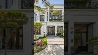 Stunning Flat Roof Neoclassical Villa