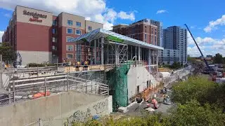 Ottawa LRT O-Train Stage 2 Construction Progress - Trillium Line & Extension - August 31 2022