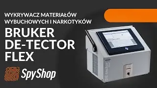 Wykrywacz materiałów wybuchowych i narkotyków Bruker DE-tector flex