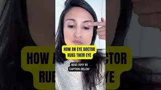 Eye doctor reveals CORRECT way to rub the eyes (if you must!) Is eye rubbing bad for you
