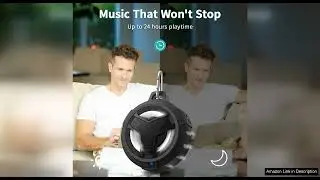 EBODA Bluetooth Shower Speaker, Portable Bluetooth Speakers, IP67 Waterproof Wireless Speaker Review