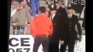 Crystal Palace v Millwall, October 4th 1986. Palace run from Millwall