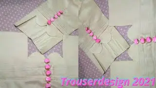 Beautiful trouser design 2021/ capri design.