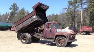 1955 Antique Ford F700 Dump Truck