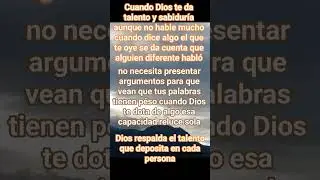 Dios te hizo luz en la oscuridad