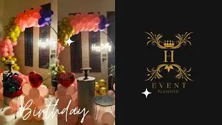 Birthday Decorations |Event Planner| birthday party ideas #birthdaydecor