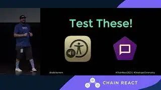 Chris DeMars &ndash; Incorporating screen readers into React Native development for improved accessibility