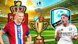 Quartas de Final - COPA INTERNACIONAL 🏆⚽️| Os Canalhas vs Noruega 🇳🇴 | 7 gols nesta partida 😱🔥~