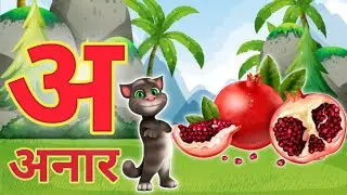 Hindi Alphabet Song | अ से अनार | LKG/UKG Kids Study Video