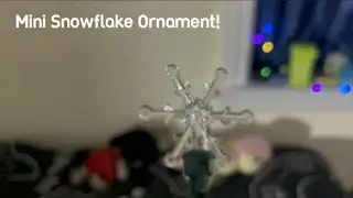 Elinor and Friends Review Of My Christmas Ornament Snowflake Light From The Errands Episode 4025