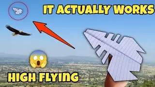World Record😱Style Paper Airplane Design 👈 || how to make paper plane || paper plane easy 
