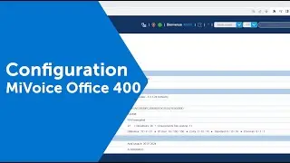 Configuration du MiVoice 400 de Mitel