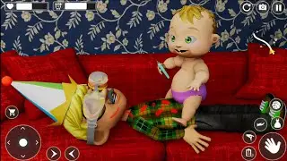 NAUGHTY BABY-MOTHER SIMULATOR:FAMILY PRANK ANDRIOD GAMEPLAY #2