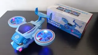 6 Minutes Satisfying With Unboxing Electric Aircraft With Sounds & Lights | ASMR | Unboxing & Review