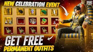 Get Free Permanent Rare Outfit | New Celebration Event | Free Rewards |PUBGM