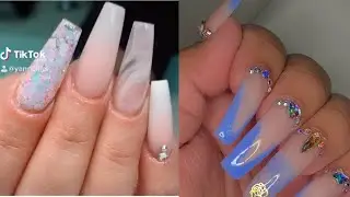 BEST TIKTOK NAIL TUTORIALS AND HACKS | ACRYLIC NAIL ART COMPILATION
