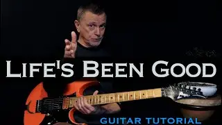 Life's Been Good Joe Walsh guitar lesson tutorial