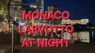 MONACO AT NIGHT #larvotto #monaco #monaconightlife