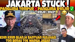 J4KARTA STUCK‼️MACET ! MAJU DIKIT PANGLIMA B4NJ1R - KDM BORONG BERAS BUAT WARGA JABAR 