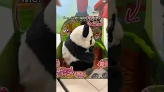 We're not overthinking 🤷&zwj;♀️YOU ARE 🫵 #furreal #theentertainer #animaltoy #toyshop #panda #pandatoy