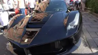 [4k] Ferrari F40, LaFerrari, Laferrari Aperta in SUPERDETAIL at Ferrari 70 year celebration Sweden