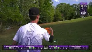 One of the Craziest Birdies From The 2025 College Disc Golf National Championships