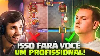 ESSA É A DIFERENÇA ENTRE VOCÊ E UM JOGADOR PROFISSIONAL DE CLASH ROYALE! 🤯