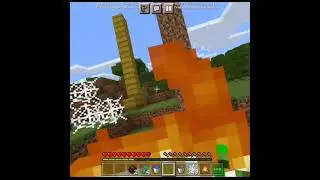 fire mlg 😳😳 #shorts #minecraft