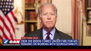 Joe Biden comes under fire for his remarks on working with segregationists