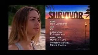Survivor 45🌴| meet the 1st contestant | Dee Valladares |