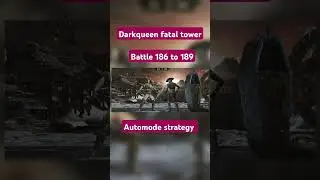 Darkqueen fatal battle 186 to 189 in automode #mkmobile #automode #darkqueen