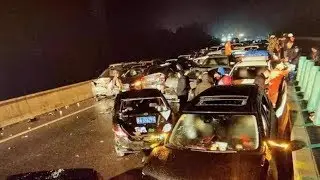 Two killed, over 50 injured in SW China road accidents