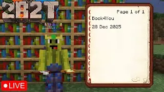 2b2t Writing Books For Random Players 28th of December 2025 Live