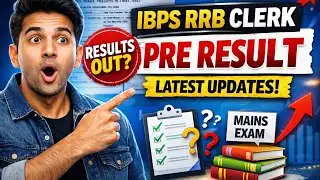 IBPS RRB Clerk Pre Result Date  #banking #ibpsrrb