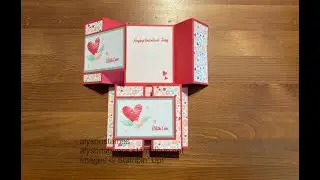Double Zee/Zed Gate Fold Card Stamping Tutorial Technique Tuesday