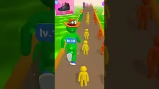 Giant Rush! SpeedRUN level 13-15 merge walkthrough