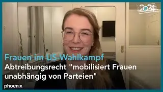 Frauen und Abtreibungsrecht im US-Wahlkampf: Analyse von Annika Brockschmidt | 05.11.24