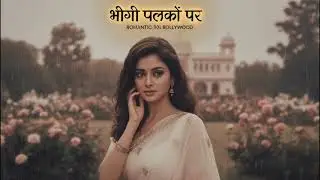 भीगी पलकों पर, ओ साजना | Evergreen Hindi Sad Song | 80s Bollywood Style | Emotional Ballad