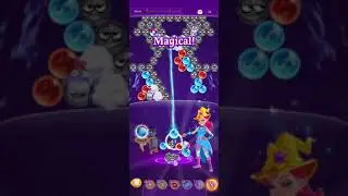 BUBBLE WITCH 3 SAGA LEVEL 4515 ~ No boosters, no hats